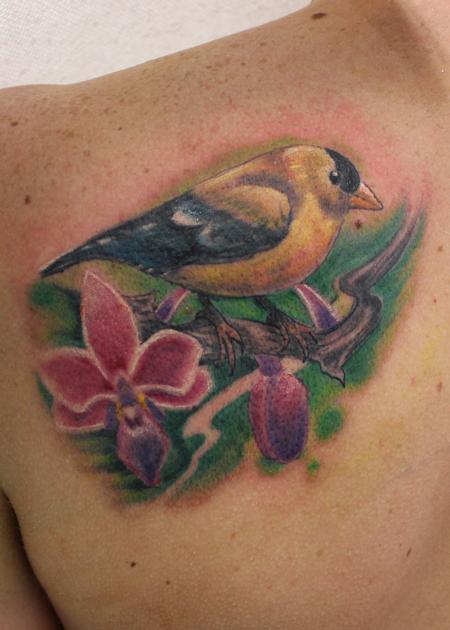 Tattoos - Golden Finch - 78018